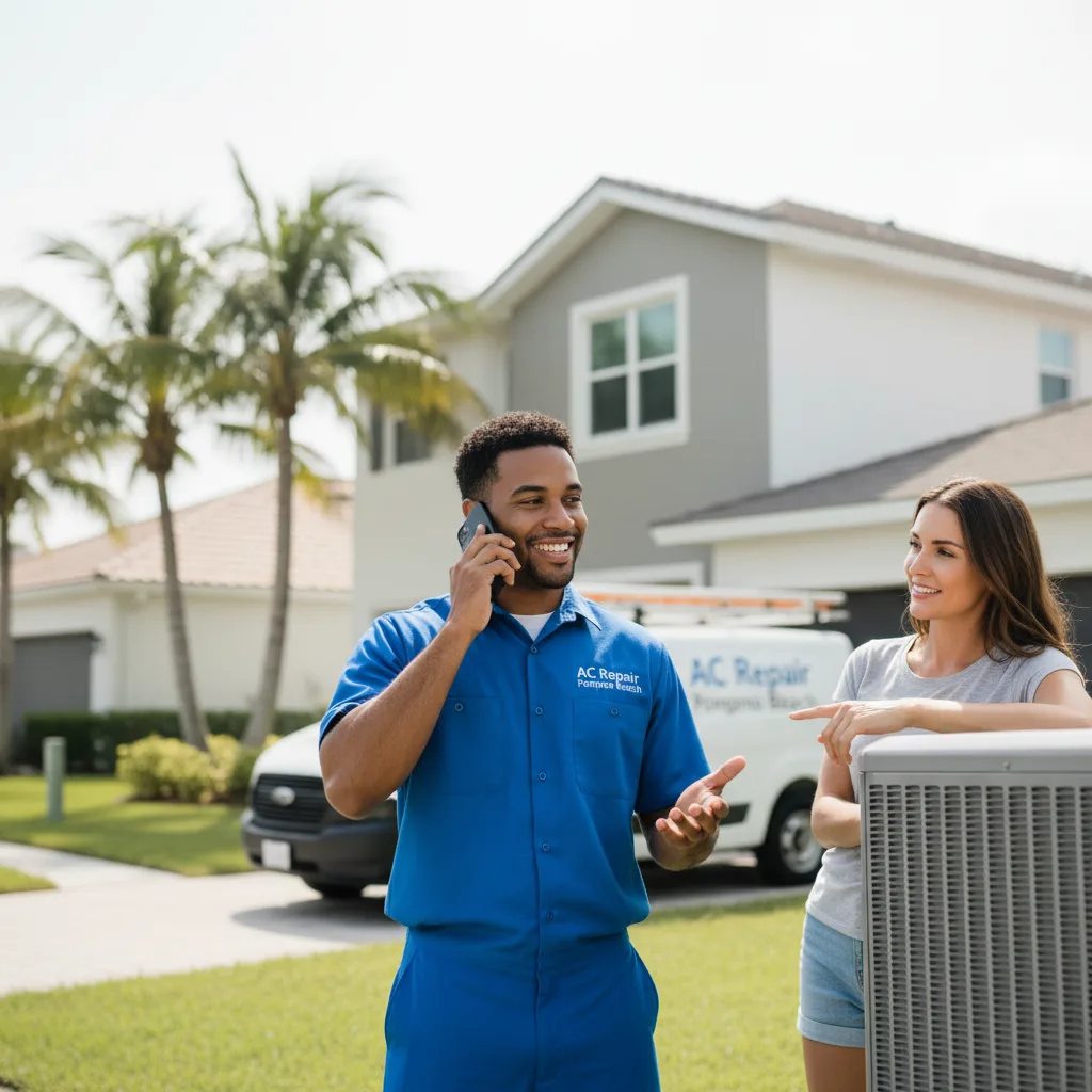 AC Repair Pompano Beach customer support in Fort Oglethorpe